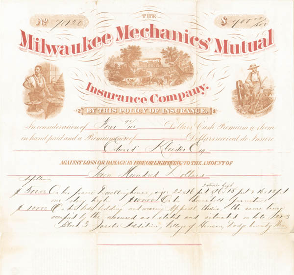 Milwaukee Mechanics Mutual Insurance Co.